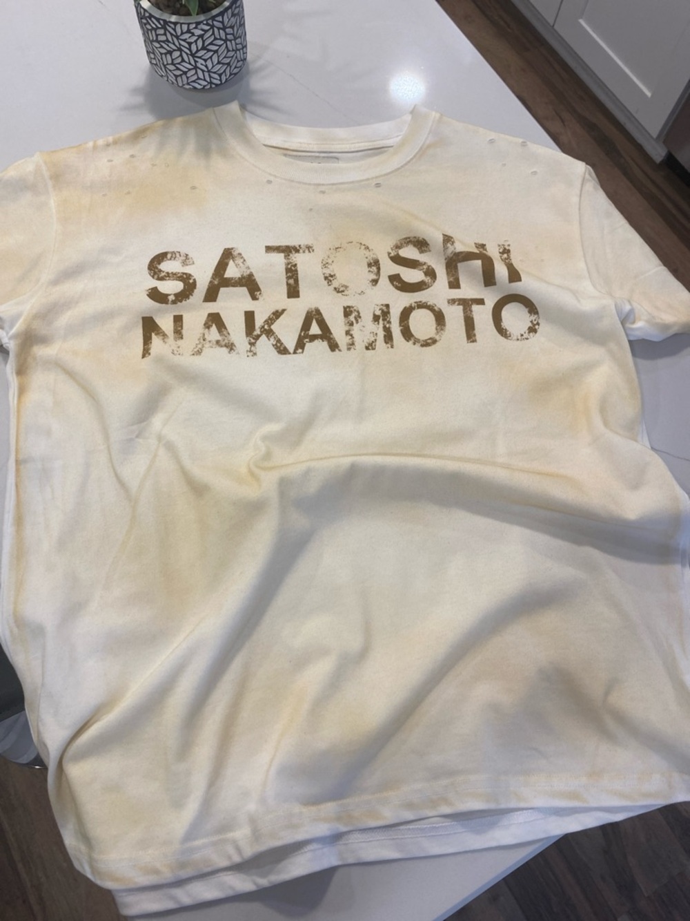 Satoshi Nakamoto Graphic Tee